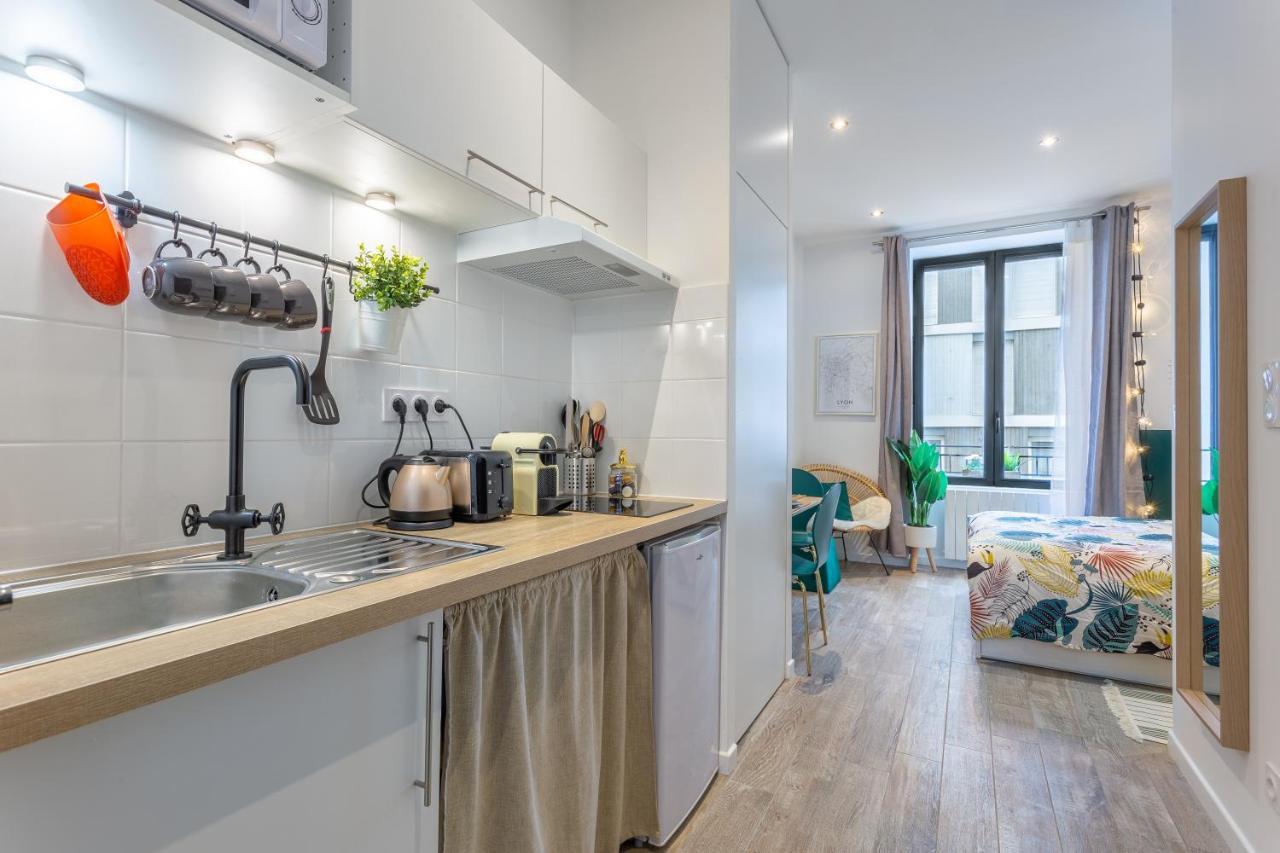 Les Cocons Emeraude Et Fleuri Apartment Lyon Ngoại thất bức ảnh